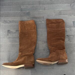 Michael Kors suede over the knee boots